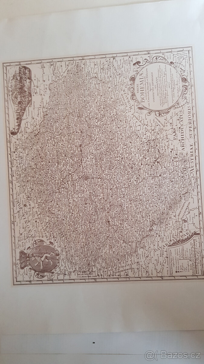 Historické mapy, soubor historických map - 6