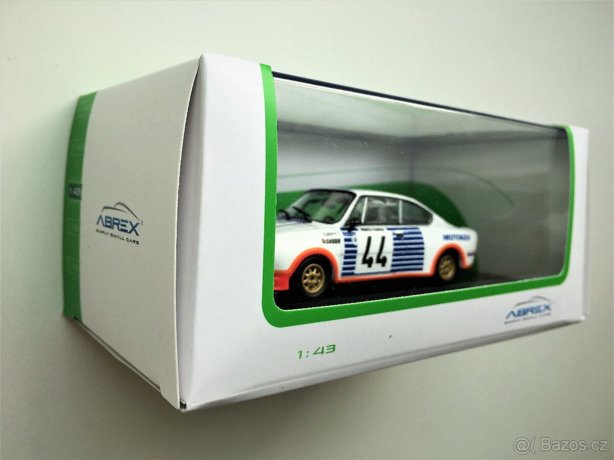 Model ŠKODA 130RS "RMC 1977" č 44 Abrex 1/43 - 6