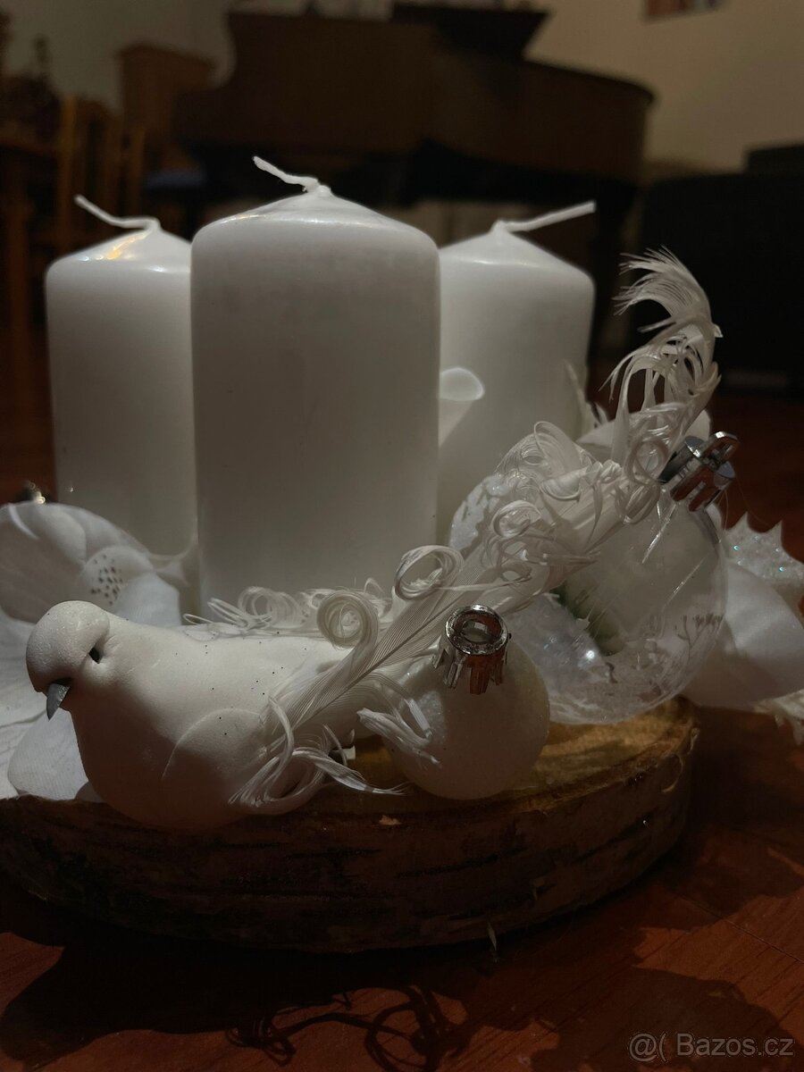 Svícny vánoční,adventní - 6