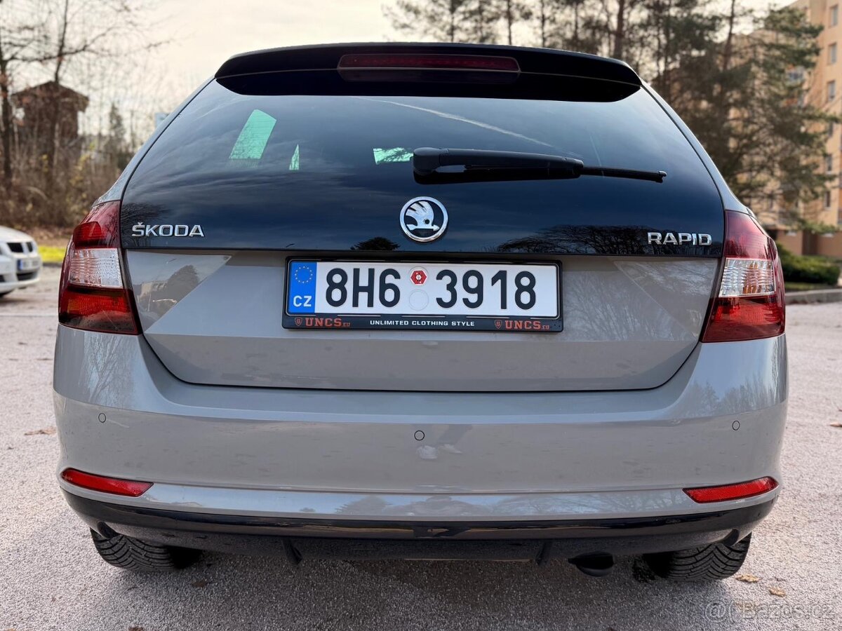 ŠKODA RAPID MONTE CARLO 1.2SI 81kw 2017 TOP STAV - 6