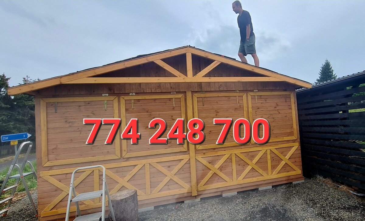 Zahradní domek Prodejní stánek - 6