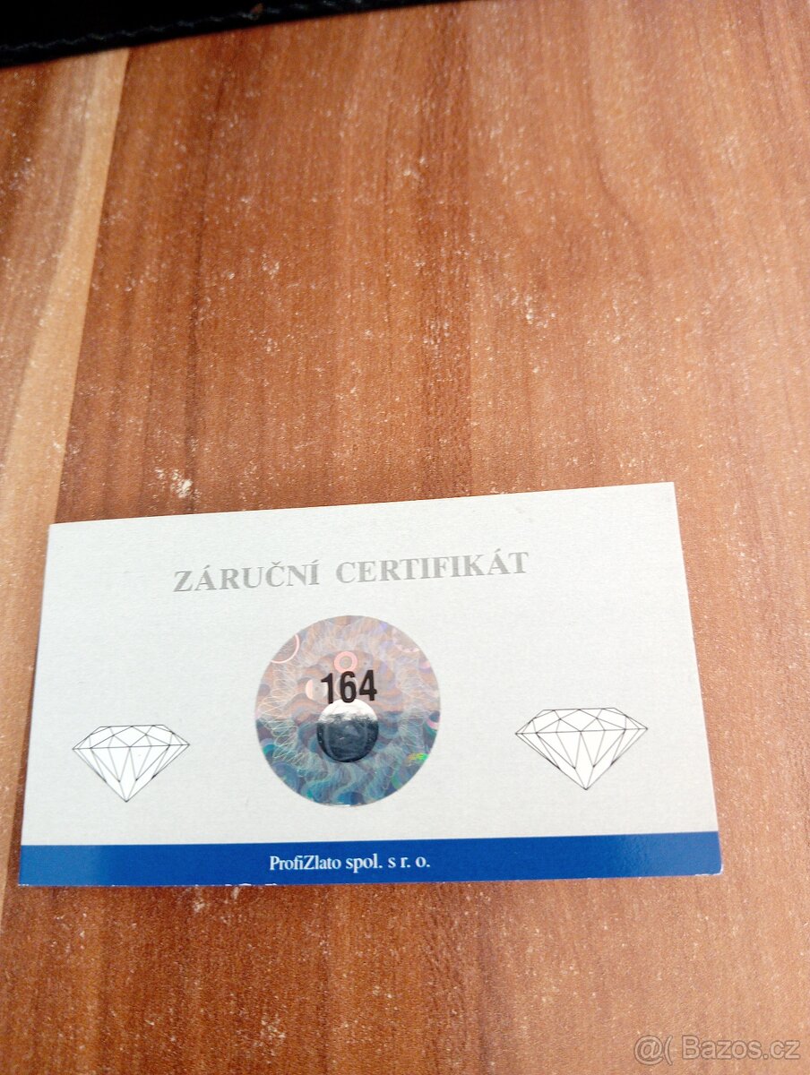 LUXUSNÍ ZLATÉ NÁUŠNICE S BRILIANTY - 6