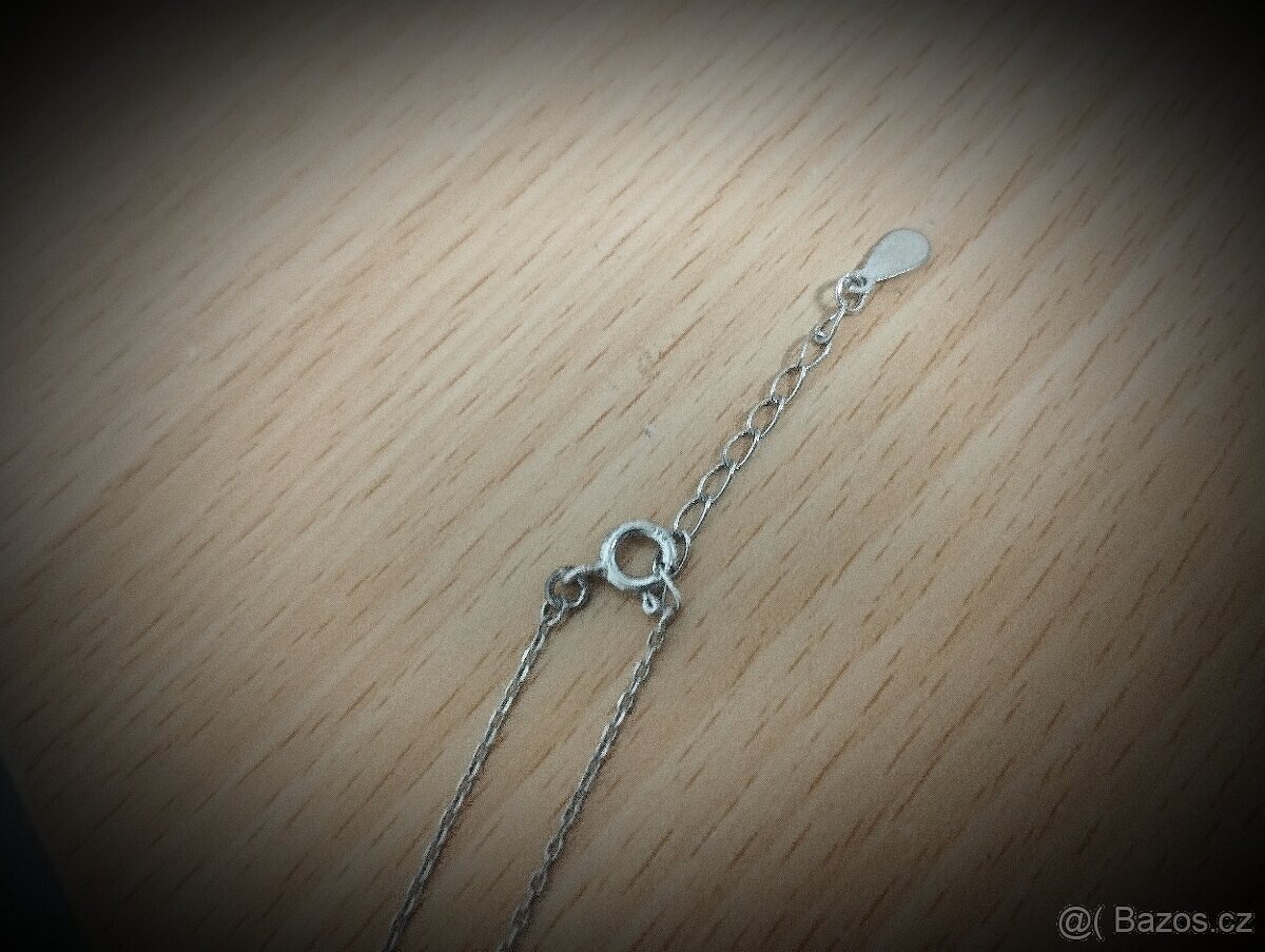 Stříbrný řetízek planeta - 6
