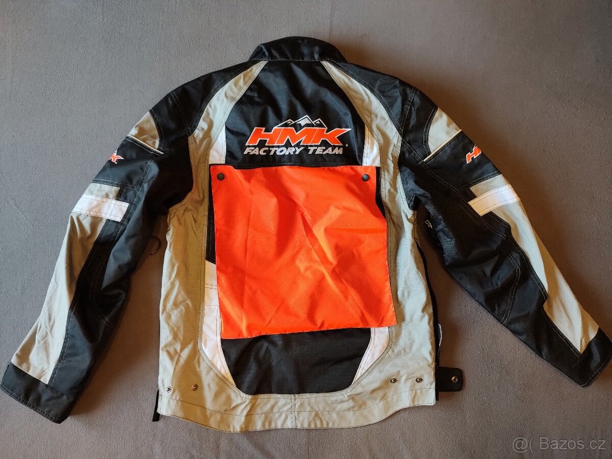 NOVÁ profi moto bunda HMK factory team s membránou - 6