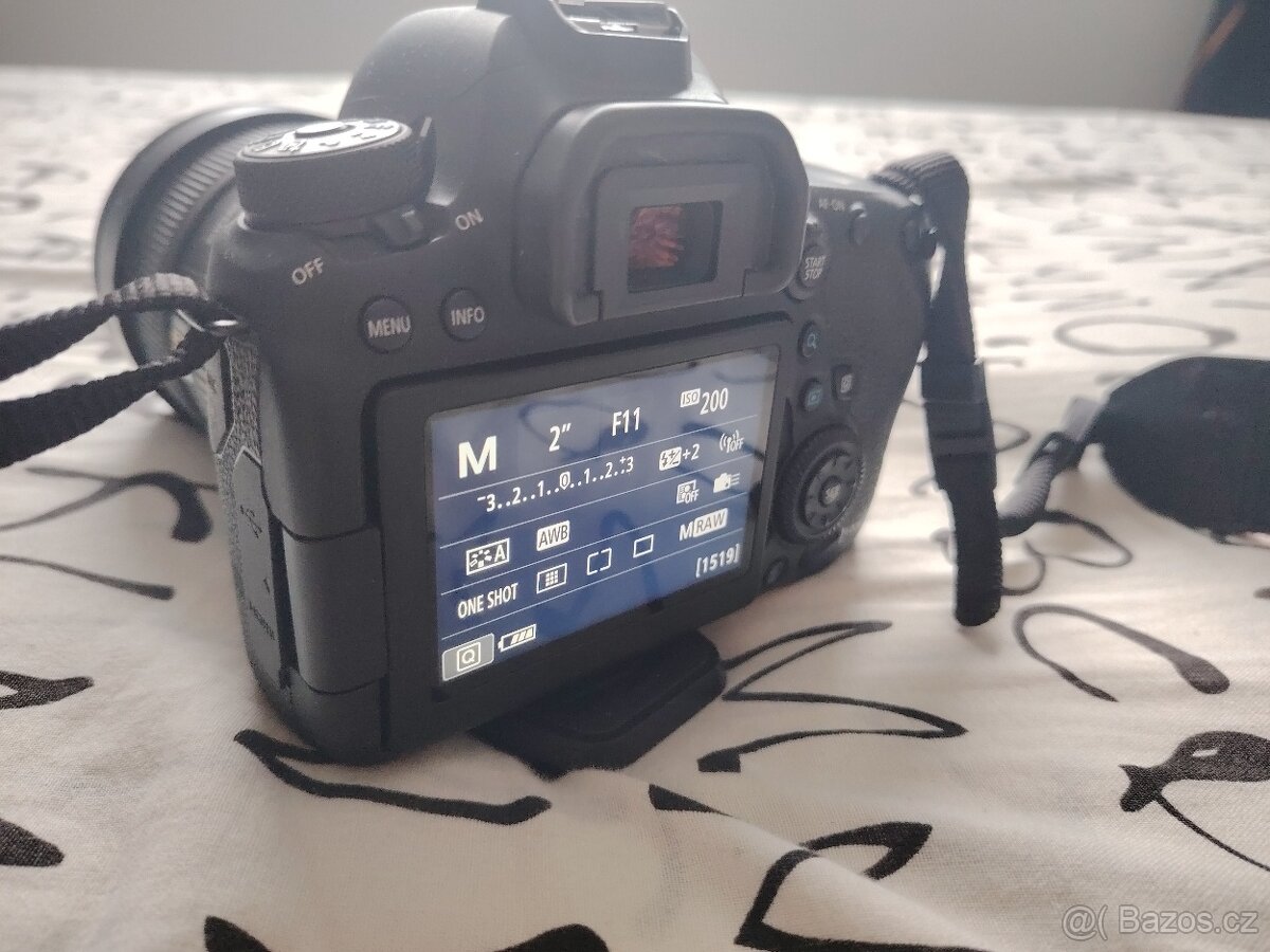 Canon eos 6D Mark II + objekiv + příslušenství - 6