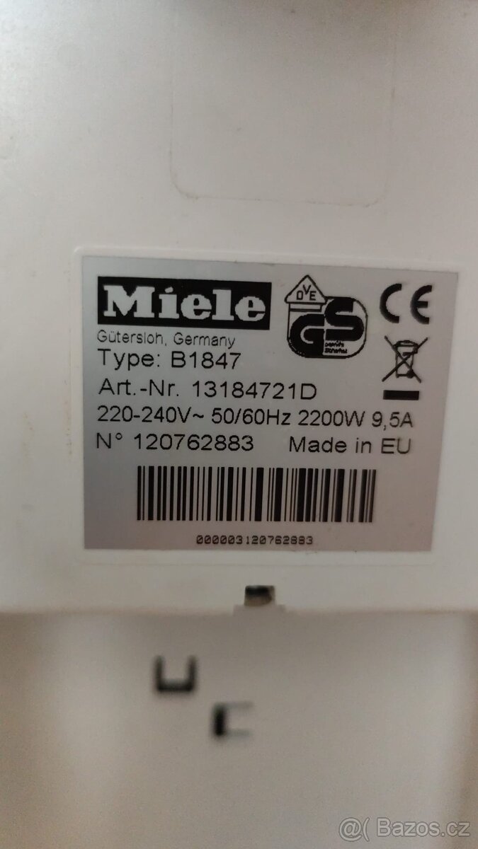 Miele - Žehlící prkno - Žehlička - 6