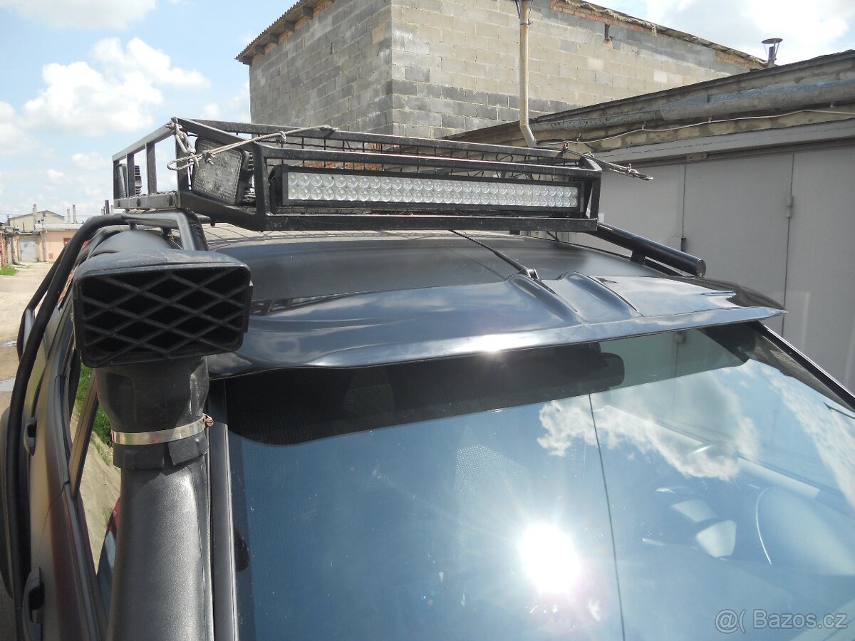 Mitsubishi L200 windshield deflector front spoiler Sun visor - 6