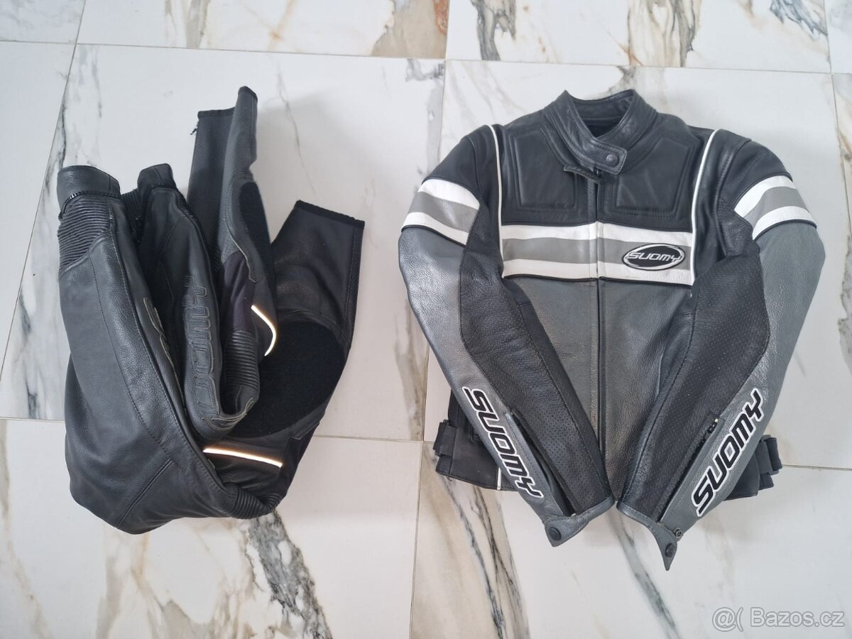 Moto bunda a kalhoty - nove - 6