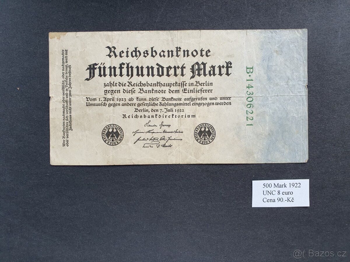 Prodám Bankovky 20 ks - 6