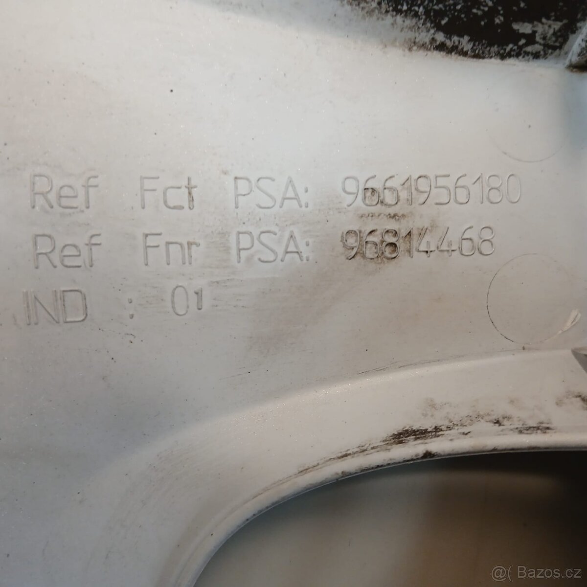 Originální poklice Peugeot 15" - 6