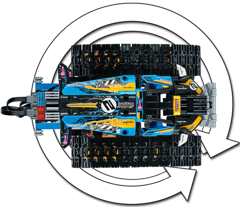 Nové LEGO Technic 42095 Kaskadérské záv. auto na dálk.ovl. - 6