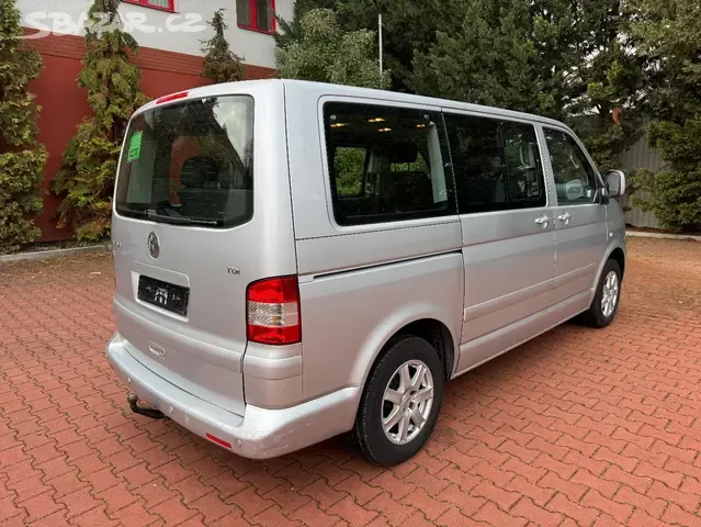 VW Multivan 1.9TDI 75kW,7.Míst,2xšoupačky,Tažné,Klim,bez DPF - 6