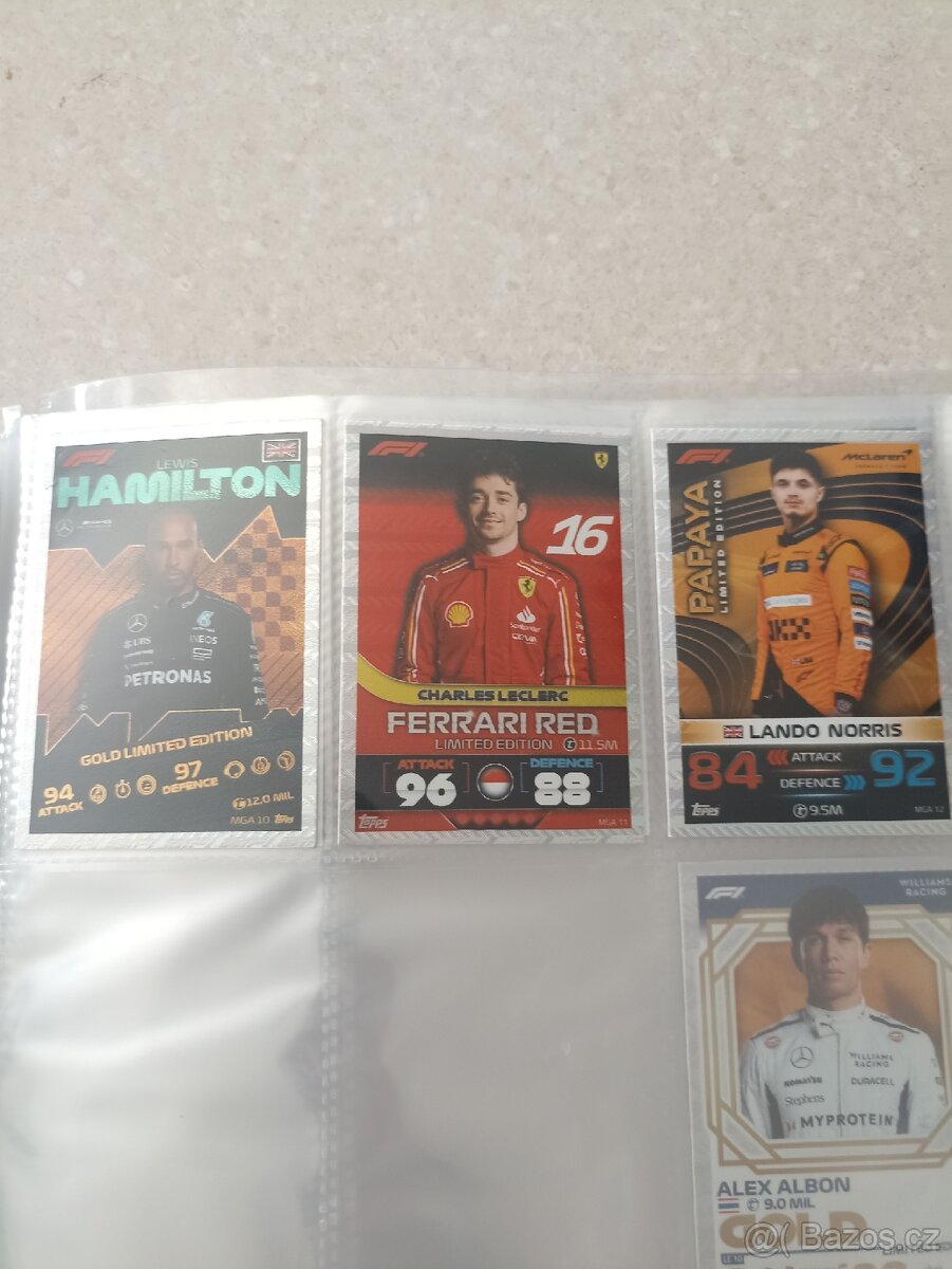 Kartičky F1 různé ročníky. - 6
