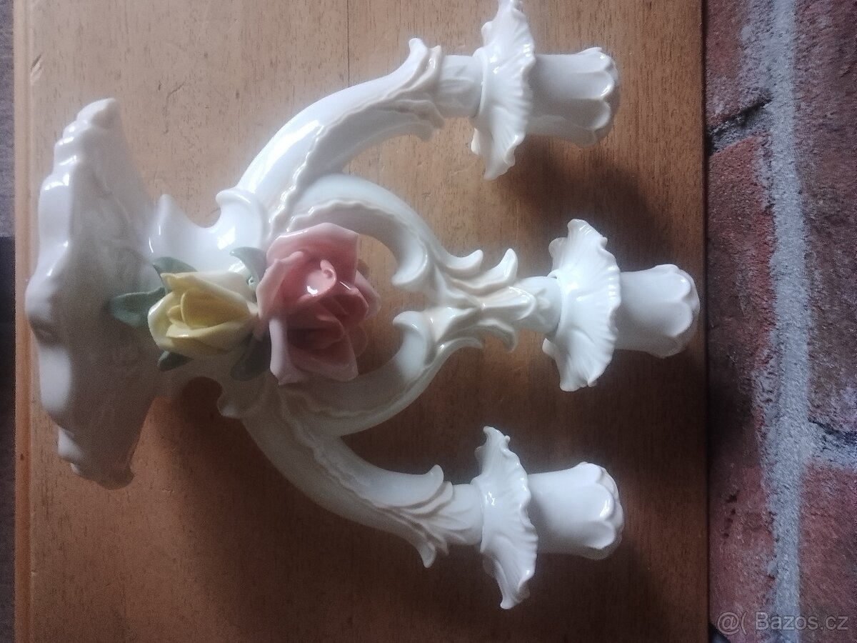 Porcelánový svícen - 6