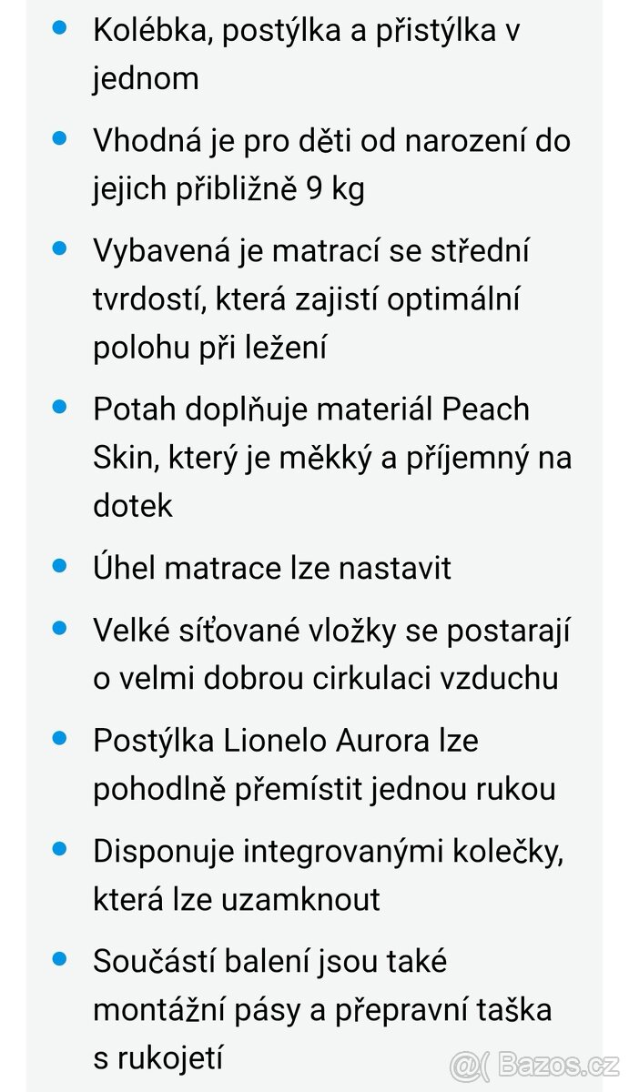 Nová cestovní postýlka - 6