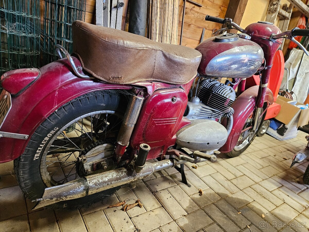 Jawa 350 polbubon 1955 - 6