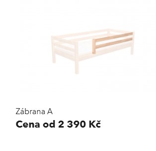 Prodám textilní zábrany na postel - 6