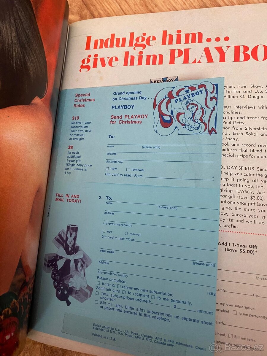 Playboy časopis 11.1969 US verze - 6