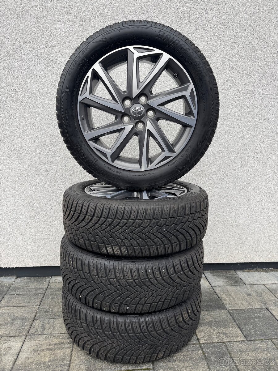 5x100 R16 TOYOTA YARIS,195/55/16 zimní - 6