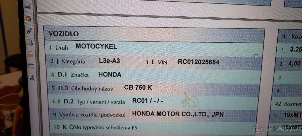 HONDA CB750 K (RC01) - 6