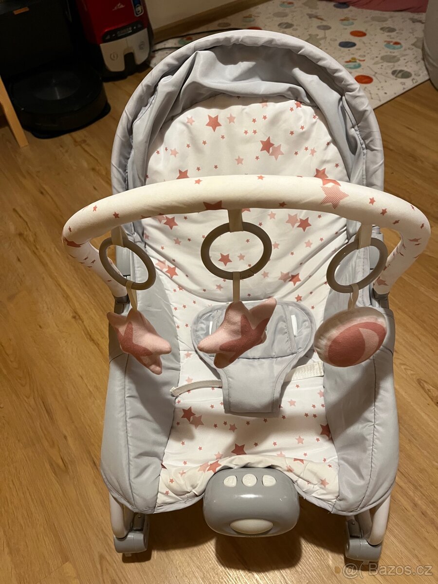 Dětské lehátko Baby Mix - hvězdičky - 6