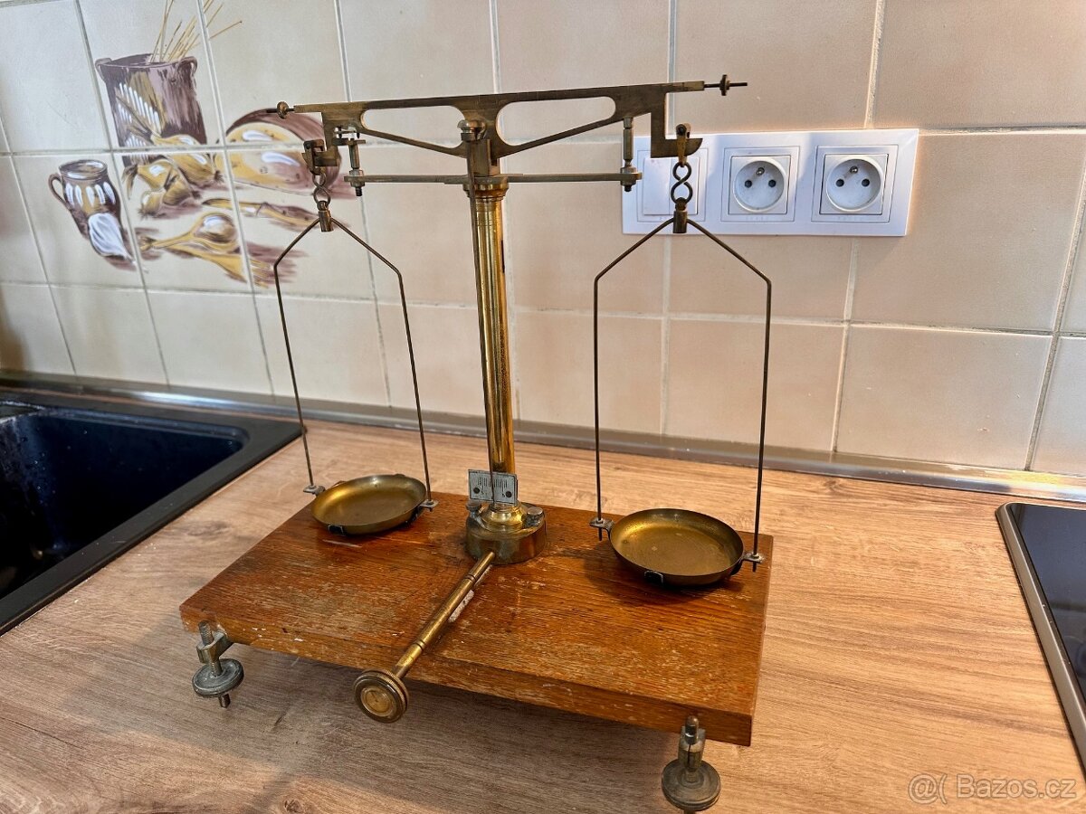 Laboratorní váhy - Starožitné - 6