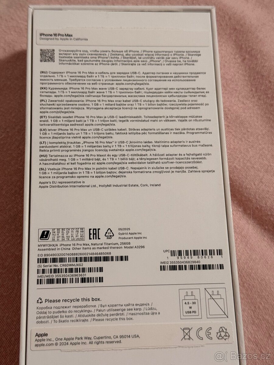 Iphone 16 pro max natural titan 256gb - 6