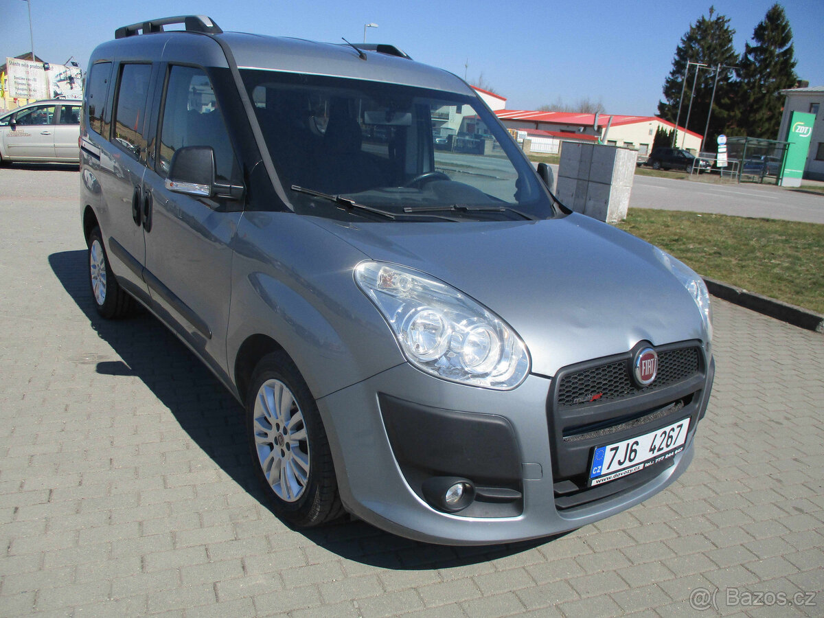 FIAT DOBLO 1,6MJTD 66kw 11/2011 7MÍST, BEZ KOROZE - 6