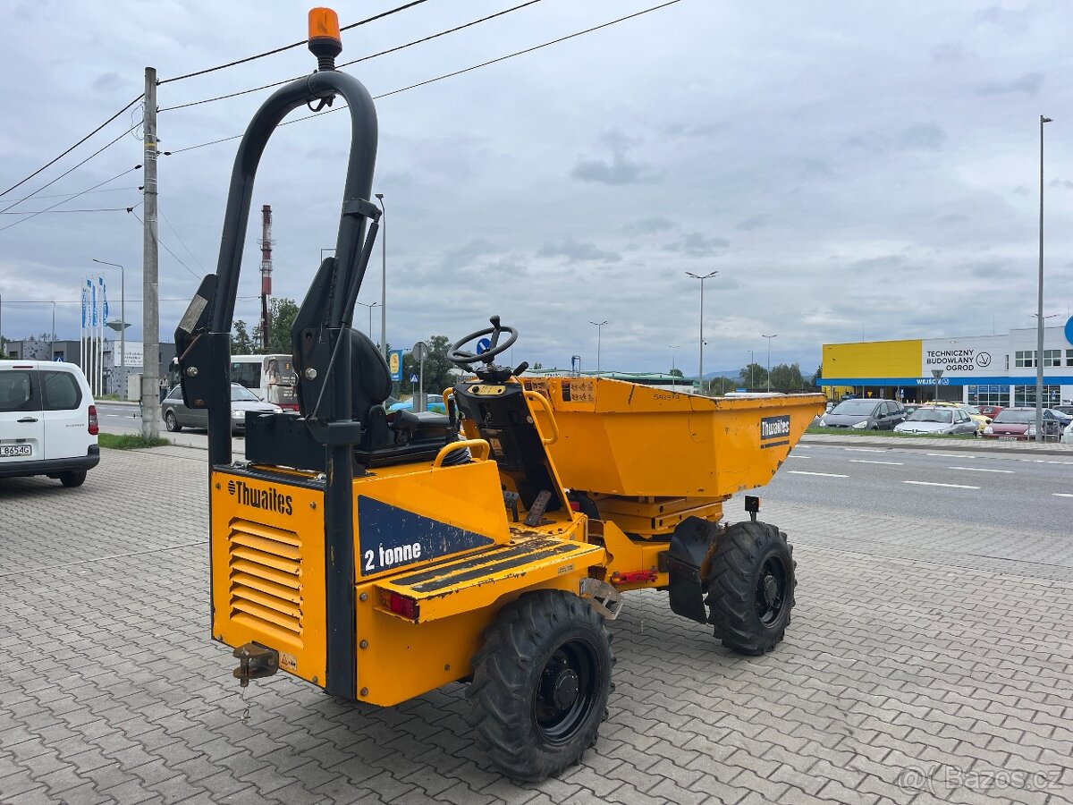 Dumper dempr sklápěč Thwaites Mach 471 2 tuny, hydrostatický - 6