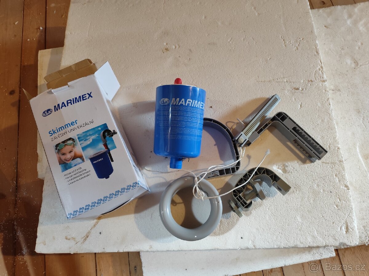 Schůdky k bazénu a skimmer - 6