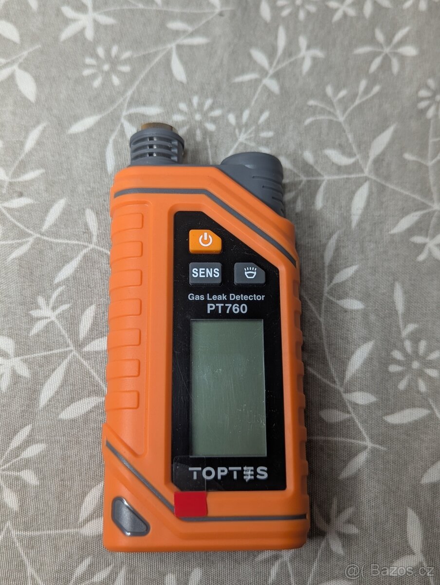 Detektor plynu Toptes PT760, Nové rozbalené - 6