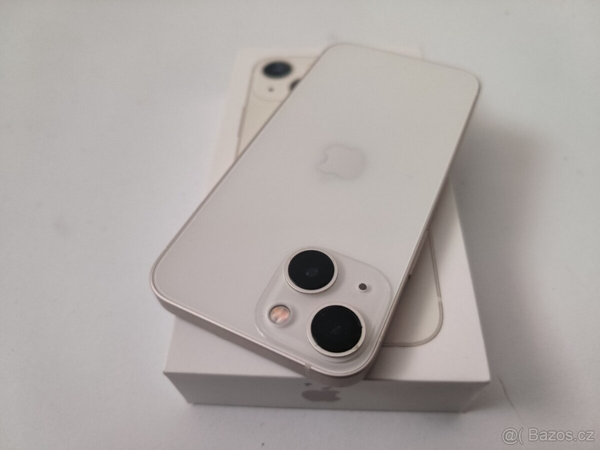 apple iphone 13 mini 128gb Starlight 100% Batéria - 6