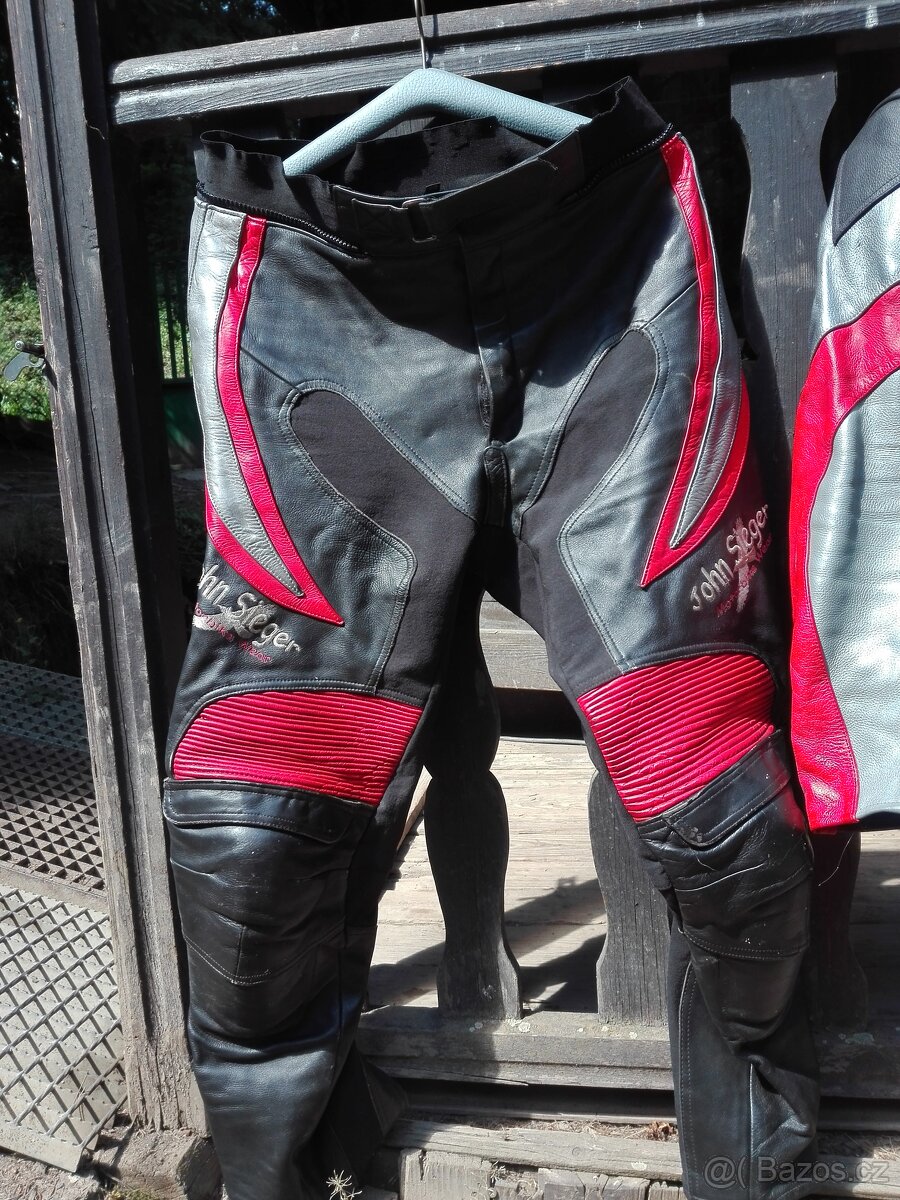 Prodám 2 dělené kožené kombinézy - 6