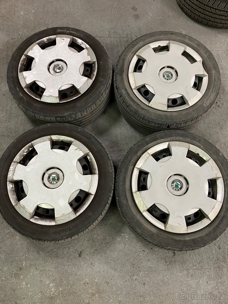 Originální plechové disky WW 6Jx15 5x100 ET 43 - 6