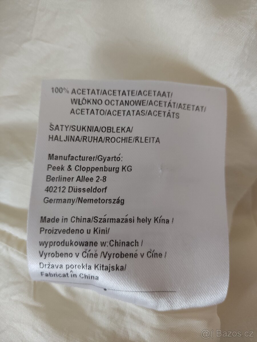 Luxusní společenské šaty vel.38 - 6