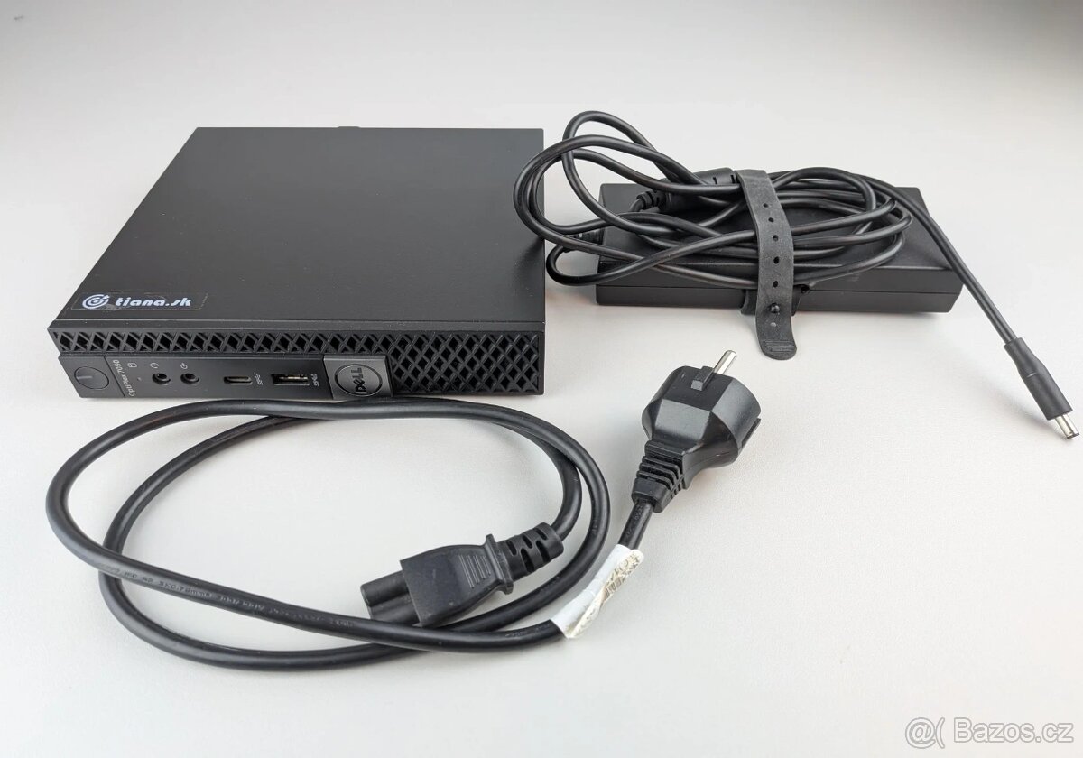 DELL 7050 - i3 7100T, 16GB RAM, 256GB SSD, OS, ZÁRUKA - 6