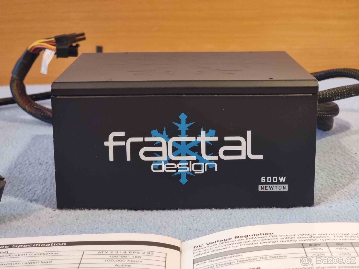PC zdroj Fractal Design 600W 80PLUS Platinum - 6