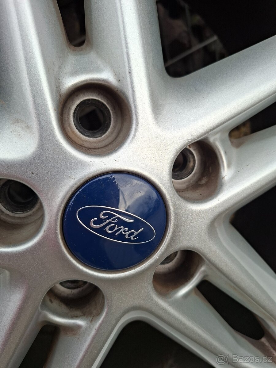Alu kola 17" orig Ford + sada matek - 6
