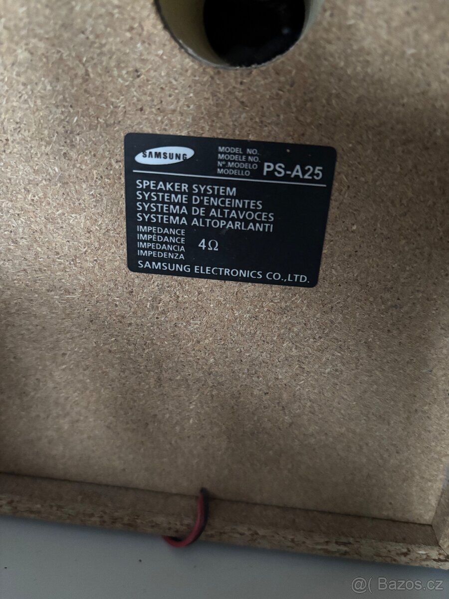 Hifi system rádio,cd,mp3 Samsung - 6