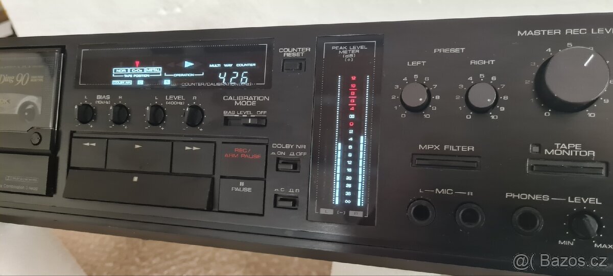 TAPE DECK KENWOOD KX 1100HX - 6