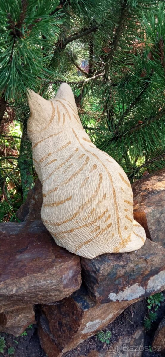 Zahradní dekorace- Kocour 3 - 6