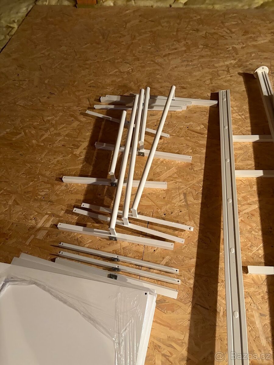 Šatna - regály Ikea Elvarli - 6