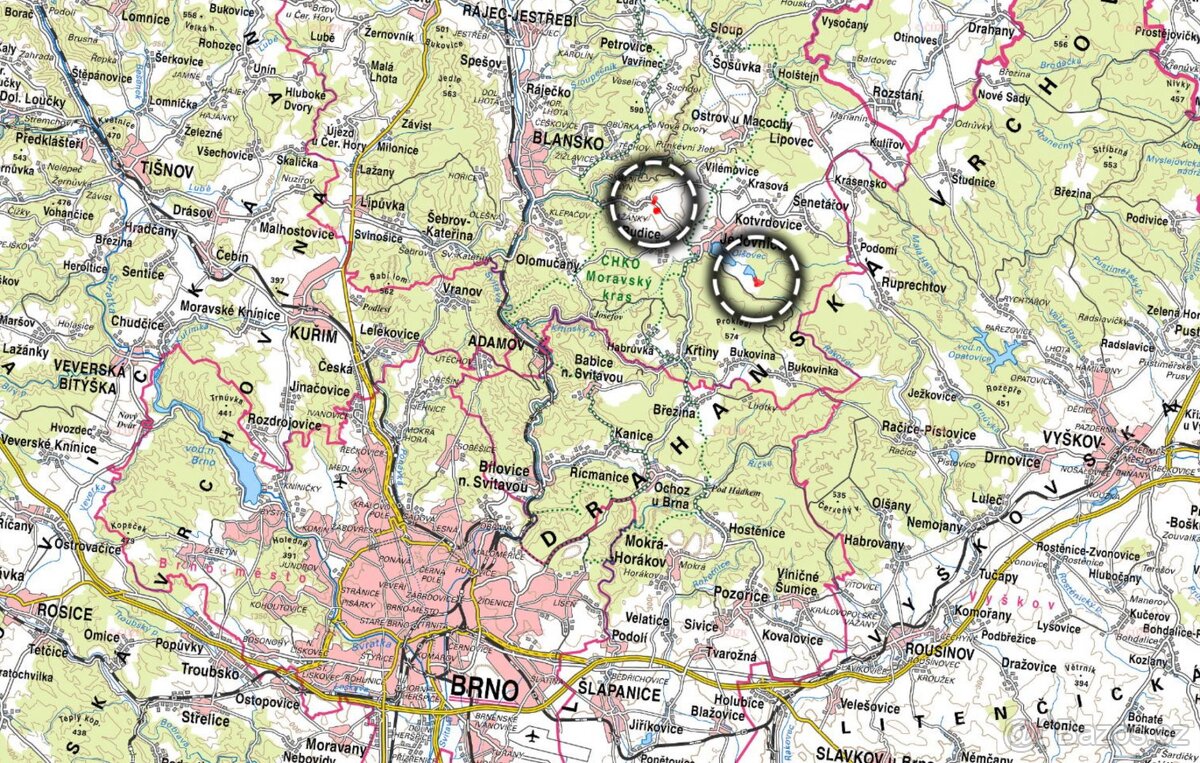 Louka, prodej, Lažánky, Blansko - 6