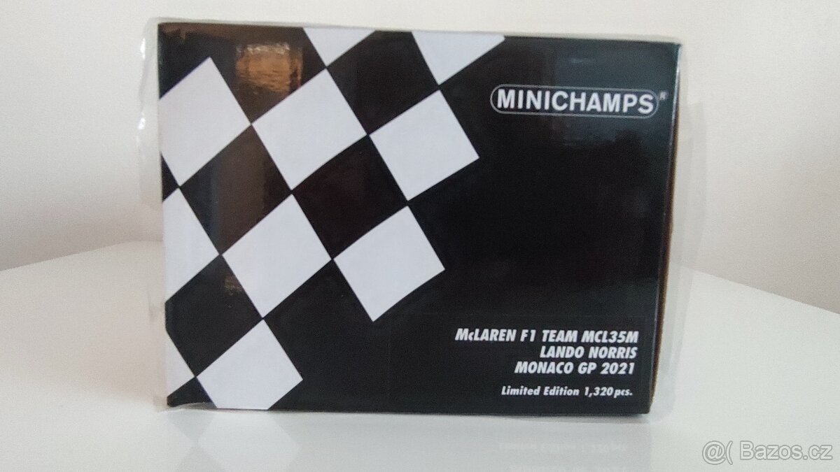 F1 McLaren MCL35M L.Norris Monaco GP 2021 1:18 - 6