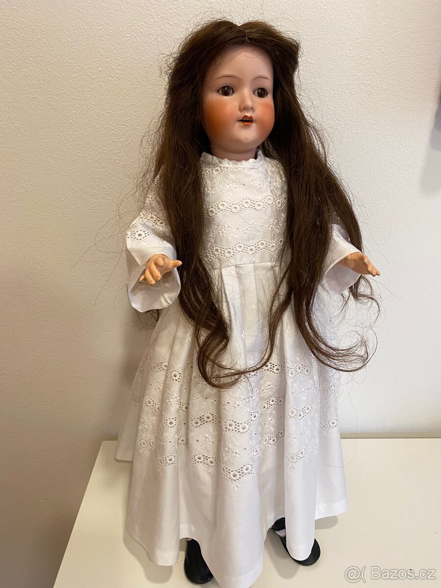 Starožitná německá panenka Armand Marseille - 6