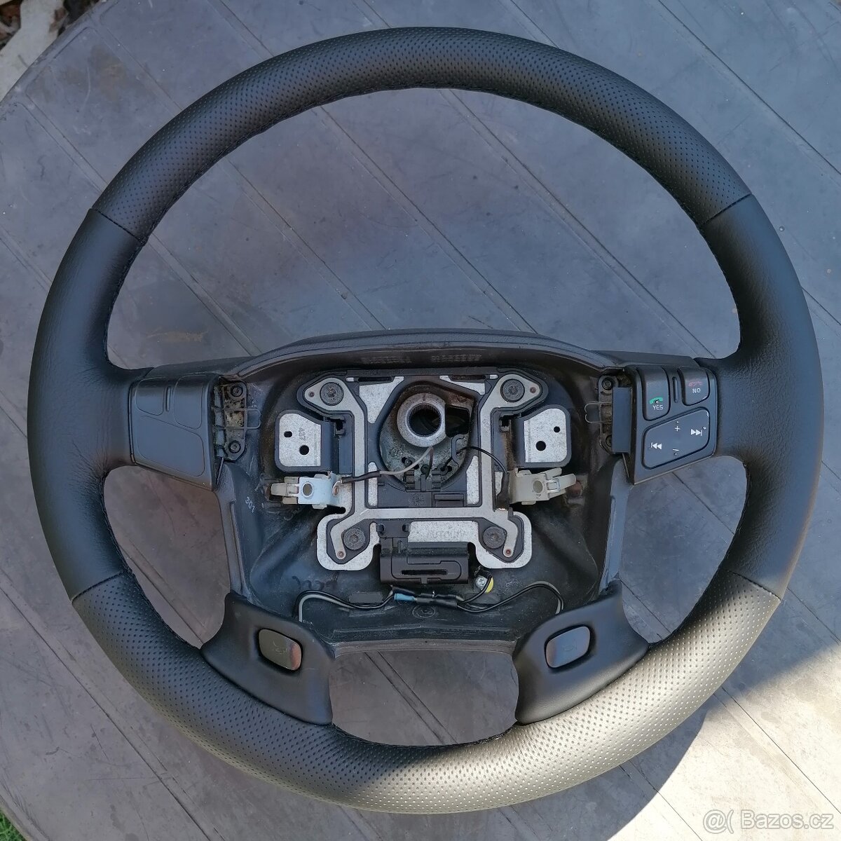 TIR Scania/Mercedes/Renault nový kožený volant - 6