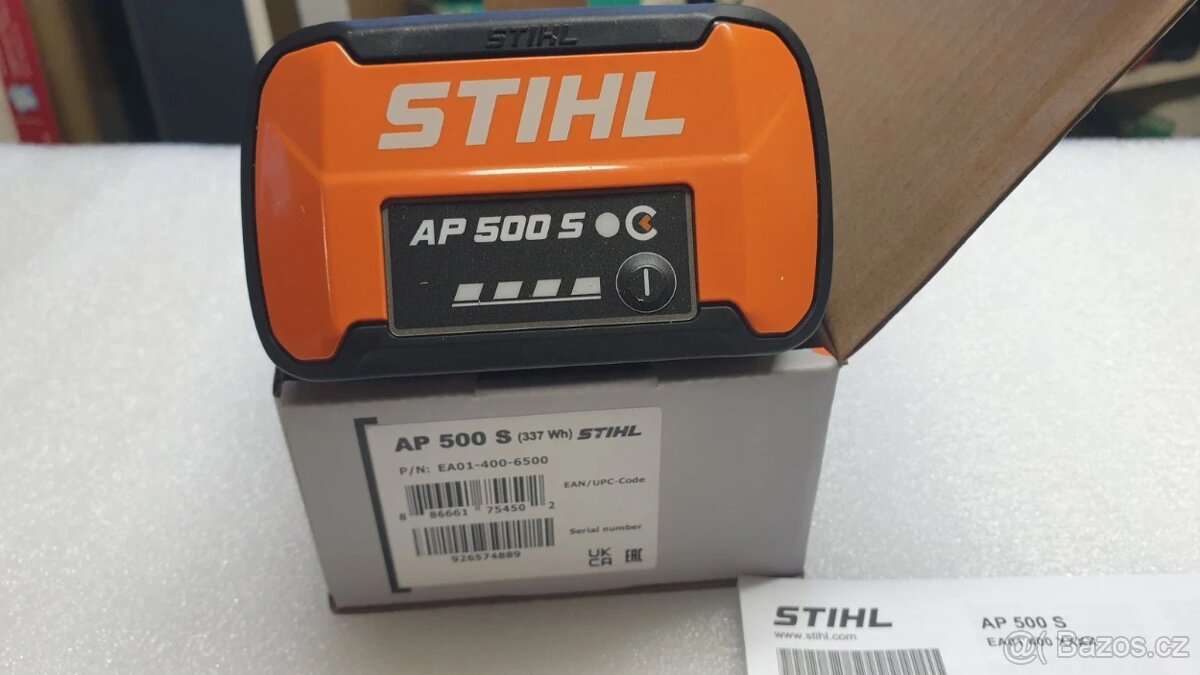 Nová AKU baterie Stihl AP500S + faktura - 6