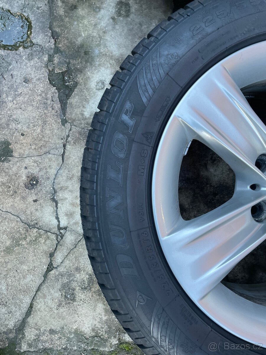 Alu kola 5x120 včetně zimních pneu 225/55R16 - 6