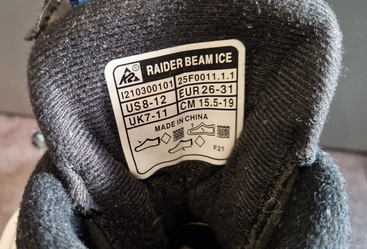 prodám svítící brusle K2 - 6