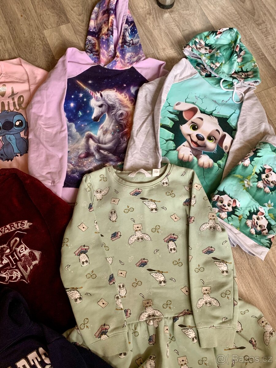 Dívčí oblečení vel 134 - 6